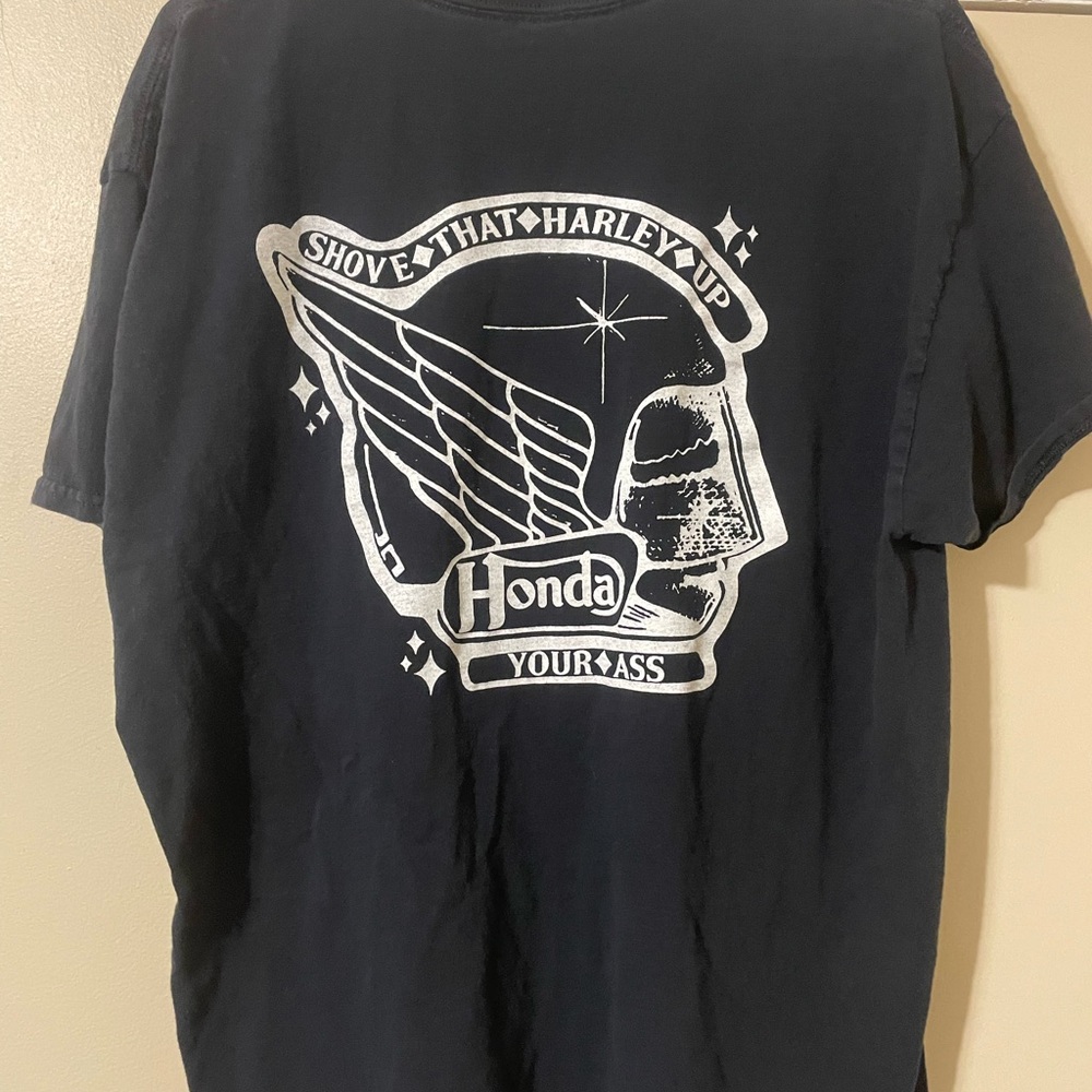 Not officially licensed Honda motorcycle T shirt. Size XL